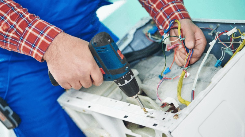 İstanbul Samsung Samsung çamaşır makinesi kart tamiri – Su almama arızası orijinal parça ile giderildi. - Teknik servis örneği